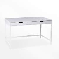 Алекс / Ингар Д 132 стол письменный 132x58x76, белый Завод ИКЕА