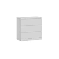 МАЛЬМ / VARMA Комод ИКЕА / IKEA 3 ящика, цвет белый