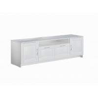 Тумба ИКЕА (IKEA) BRIMNES / СИРИУС тумба под телевизор напольная широкая с двумя ящиками, цвет белый