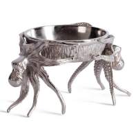 Монетница Secret De Maison OCTOPUS1 ( mod. 9608 ) алюминиевый сплав, 23x16x13,5 см, никель/nickel