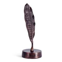 Декор Secret De Maison LEAF3 ( mod. 9761 ) алюминиевый сплав, 10,5x10,5x29 см, платина/antique plating