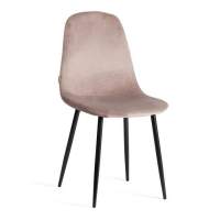 Стул Стул BREEZE (mod. JSC-58) / 1 шт. в упаковке Велюр/металл , 44 х 53 х 86 см, coffee (кофейный) HLR 9 / черный