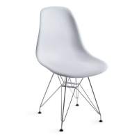 Стул CINDY IRON CHAIR (EAMES) (mod. 002) / 1 шт. в упаковке металл, пластик, 51x46x82,5, белый