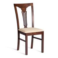 Стул Стул - Гермес/ Hermes дерево гевея, 43х49х94см, Cappuchino , ткань бежевая (S178-4) (Комплект из 2 шт.)