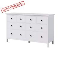 Комод Хемнэс Hemnes, 8 ящиков белый
