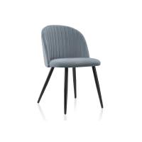 Gabi 1 gray / black Стул на металлокаркасе