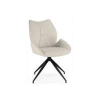 Стул на металлокаркасе Miranda 360 крутящийся beige / black