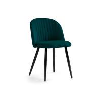 Gabi 1 green / black Стул на металлокаркасе