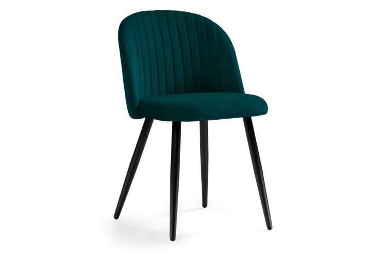 Gabi 1 green / black Стул на металлокаркасе
