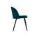 Gabi 1 green / black Стул на металлокаркасе