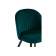 Gabi 1 green / black Стул на металлокаркасе