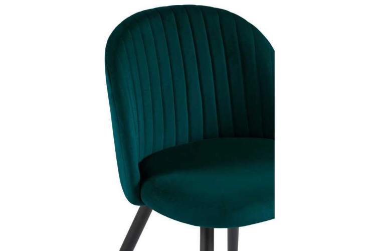 Gabi 1 green / black Стул на металлокаркасе-3