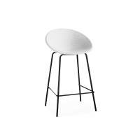 Zeta white / black Барный стул