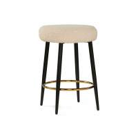 Стул Барный стул Plato white fabric