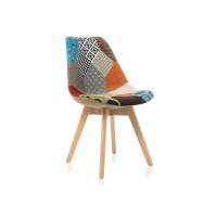 Стул деревянный Стул деревянный Mille fabric multicolor