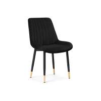 Seda 1 black / gold / black Стул на металлокаркасе